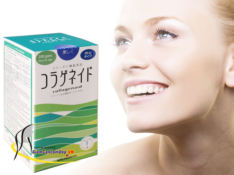 Collagen Nitta Gelatin 110gr - Collagenaid Dạng Bột Hòa Tan