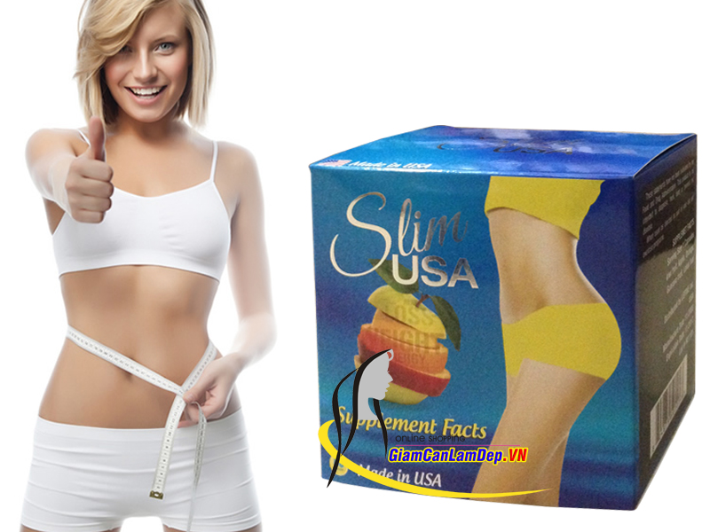 Slim USA - Viên Uống Giảm Cân Dành Cho Người Mới Sinh, Mập Lâu Năm