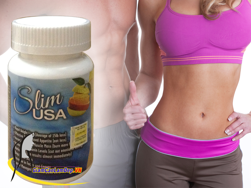 Slim USA - Viên Uống Giảm Cân Dành Cho Người Mới Sinh, Mập Lâu Năm