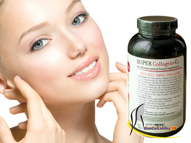 Viên Uống Neocell Biotin Super Collagen+c 360 Viên