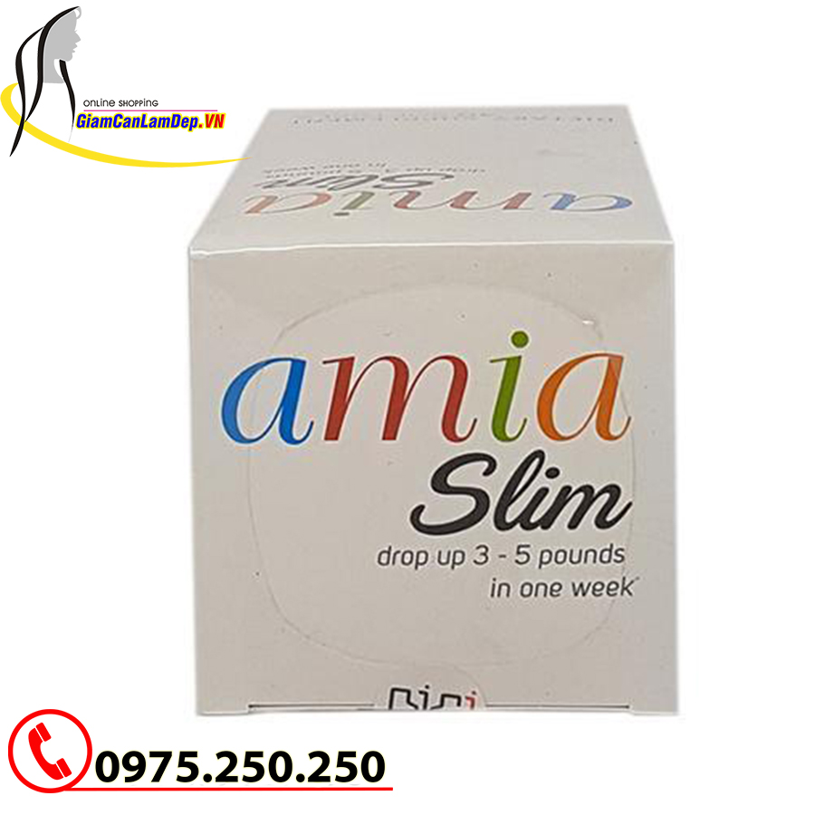 Viên Uống Hỗ Trợ Giảm Cân Amia Slim 40 Viên Của Mỹ