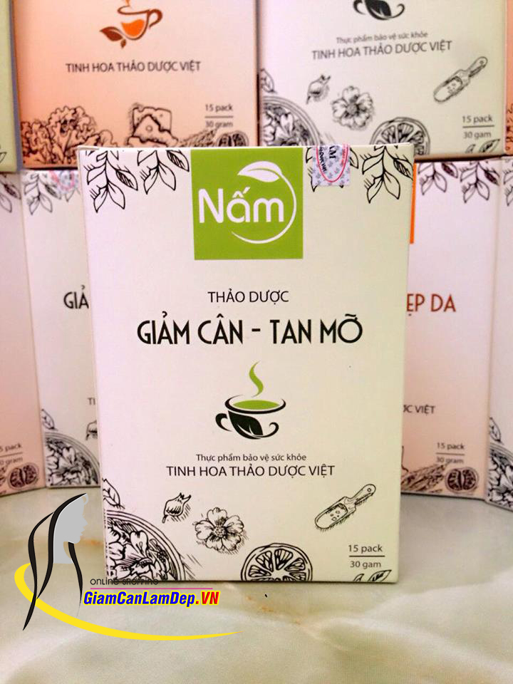 Trà Thảo Dược Giảm Cân Tan Mỡ Nấm - Trà Giảm Cân An Toàn Cho Người Bị Béo Phì