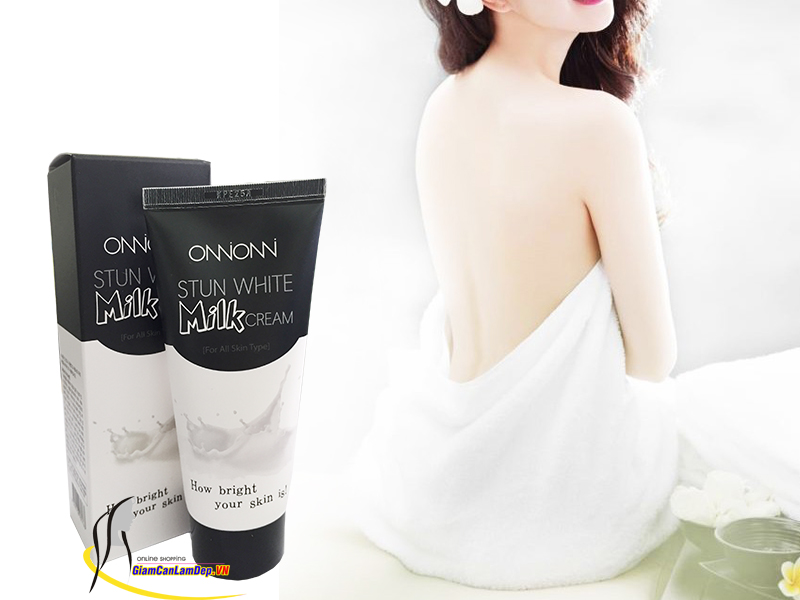 Stun White Milk Cream - Kem Dưỡng Trắng Da Hàn Quốc từ sữa và cám gạo