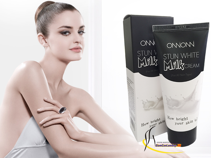 Stun White Milk Cream - Kem Dưỡng Trắng Da Hàn Quốc từ sữa và cám gạo